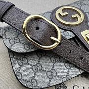 Gucci Blondie Belt Bag 718154 Beige And Ebony Size 24*4*5cm - 4