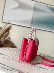 Louis Vuitton M21689 Capucines BB Magenta Pink Size 27 x 18 x 9 cm - 3
