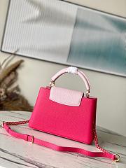 Louis Vuitton M21689 Capucines BB Magenta Pink Size 27 x 18 x 9 cm - 4