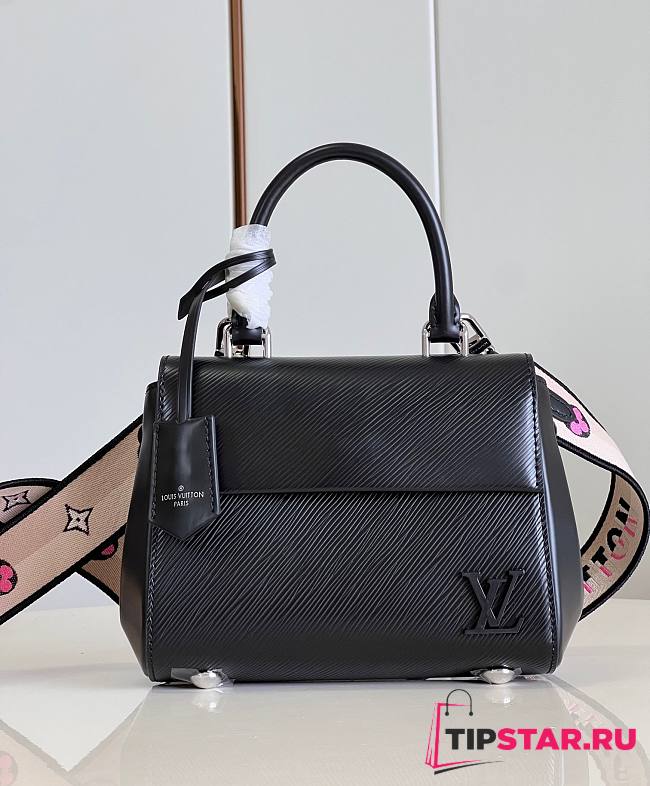 Louis Vuitton Cluny Mini Bag M58925 Black Size 20 x 16 x 7.5 cm - 1