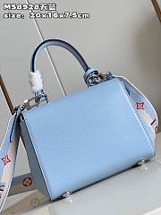 Louis Vuitton Cluny Mini Bag M22617 Blue Size 20 x 16 x 7.5 cm - 4