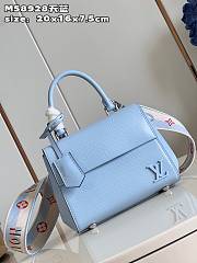 Louis Vuitton Cluny Mini Bag M22617 Blue Size 20 x 16 x 7.5 cm - 5