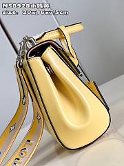 Louis Vuitton Cluny Mini Bag M22617 Yellow Size 20 x 16 x 7.5 cm - 2