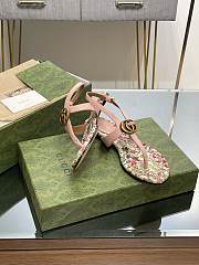 Gucci Double G Thong Sandal - 4