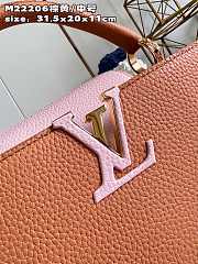 Louis Vuitton Capucines MM M22206 Arizona Brown Size 31.5 x 20 x 11 cm - 2