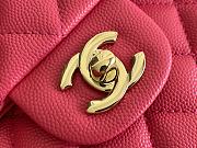Chanel Classic Flap Bag Pink Size 23*14.5*6cm - 3