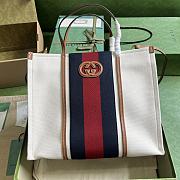 Gucci Medium Interlocking G Tote Bag 727721 Size 28x 34x 18.5cm - 1