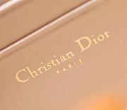 Dior Miss Caro Mini Bag Light Caramel Beige Macrocannage Lambskin Size 19 x 13 x 5.5 cm - 3
