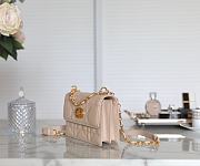 Dior Miss Caro Mini Bag Light Caramel Beige Macrocannage Lambskin Size 19 x 13 x 5.5 cm - 2
