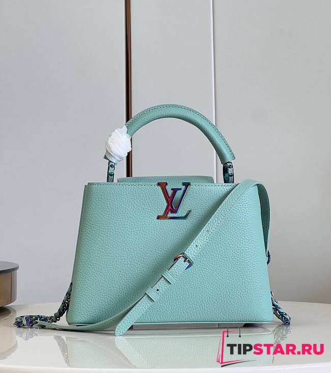 Louis Vuitton M22055 Capucines BB Topaz Blue Size 27 x 18 x 9 cm - 1