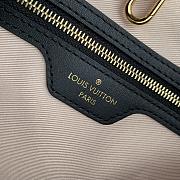 Louis Vuitton Neverfull MM Noir Beige M22838 Size 31 x 28 x 14 cm - 4