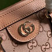 Gucci Ophidia GG Small Tote Bag Pink Size 24x 20.5x 10.5cm - 2