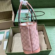 Gucci Ophidia Small GG Tote Bag Pink Size 25x 22x 12cm - 4