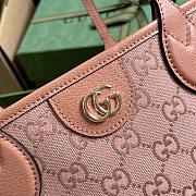Gucci Ophidia Small GG Tote Bag Pink Size 25x 22x 12cm - 2