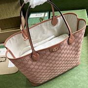Gucci Ophidia GG Large Tote Bag Pink 741424 Size 40x 33x 19cm - 3