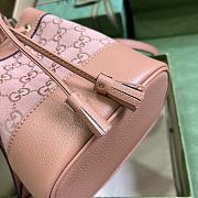 Gucci Ophidia GG Mini Bucket Bag Pink 550620 Size 15.5x 19x 9cm - 4