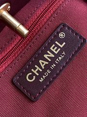 Chanel Small Backpack Wool Tweed AS3947 Size 16.5 × 17 × 12 cm - 5