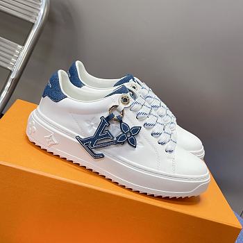 Louis Vuitton 1ABB4T Time Out Sneaker Blue