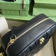 Gucci GG Matelassé Small Bag Black Size 21.5x 17x 7.5 cm - 2