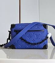 Louis Vuitton M82558 Mini Soft Trunk Racing Blue Size 18.5 x 13 x 8 cm - 1