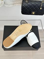 Chanel Moccasins G39000 White & Black - 5