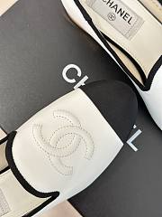 Chanel Moccasins G39000 White & Black - 2