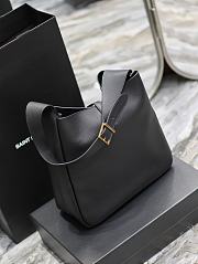 YSL  Large Le 5 À 7 Supple In Smooth Leather Black Size 30x31x13cm - 5