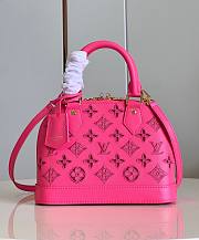 Louis Vuitton M22878 Alma BB Bag Pink Size 23.5 x 17.5 x 11.5 cm - 1