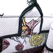 Dior Small Book Tote White Multicolor Florilegio Embroidery Size 26.5 x 21 x 14 cm - 4