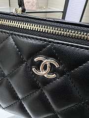 Chanel Small Vanity With Chain Black AP2199 Size 17*9.5*8cm - 4