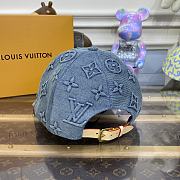 Louis Vuitton Monogram Washed Denim Cap M7156L - 5