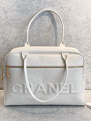 Chanel Bowling Maxi Bag White Size 30*45*15cm - 2