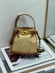 Dior Small C'est Dior Bag Natural Cannage Raffia Size 17 x 7 x 18 cm - 3