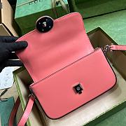 Gucci Petite GG Mini Shoulder Bag Pink Size 21x10x5cm - 4