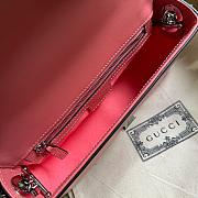 Gucci Petite GG Mini Shoulder Bag Pink Size 21x10x5cm - 3