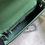 Gucci Petite GG Mini Shoulder Bag Green Size 21x10x5cm - 4