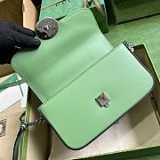 Gucci Petite GG Mini Shoulder Bag Green Size 21x10x5cm - 3