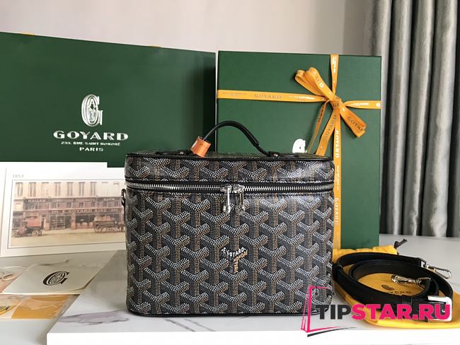 Goyard Muse Vanity Case Black Size 20*14*16cm - 1