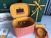 Goyard Muse Vanity Case Orange Size 20*14*16cm - 3