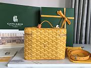 Goyard Muse Vanity Case Yellow Size 20*14*16cm - 3