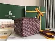 Goyard Muse Vanity Case Burgundy Size 20*14*16cm - 4