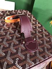 Goyard Muse Vanity Case Burgundy Size 20*14*16cm - 3