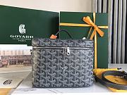 Goyard Muse Vanity Case Grey Size 20*14*16cm - 1