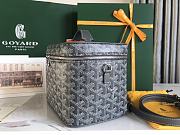 Goyard Muse Vanity Case Grey Size 20*14*16cm - 5