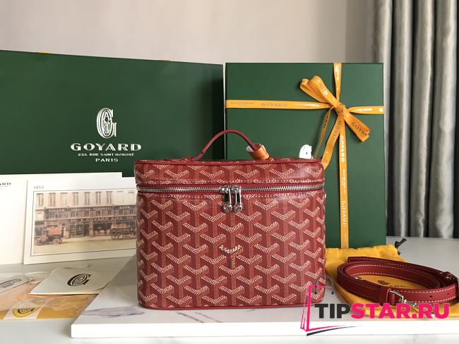 Goyard Muse Vanity Case Red Size 20*14*16cm - 1