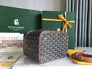 Goyard Muse Vanity Case Black & Tan Size 20*14*16cm - 5