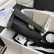 Chanel 2.55 Handbag Aged Calfskin & Gold-Tone Metal Black A37586 Size 16 × 24 × 7.5 cm - 2