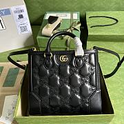Gucci GG Matelassé Tote Black 728309 Size 23x22x10 cm - 1