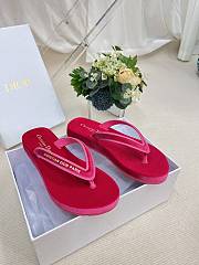 Diorsea Thong Sandal Rani Pink Velvet - 1