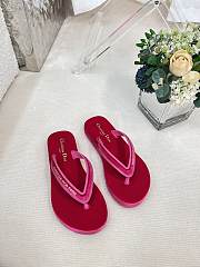 Diorsea Thong Sandal Rani Pink Velvet - 4